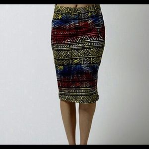 Moon Collection Colorful Skirt