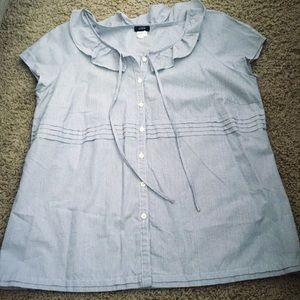 ⭐️FINAL PRICE⭐️ J. Crew Pinstripe Blouse