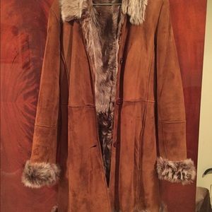 Suede Brown coat