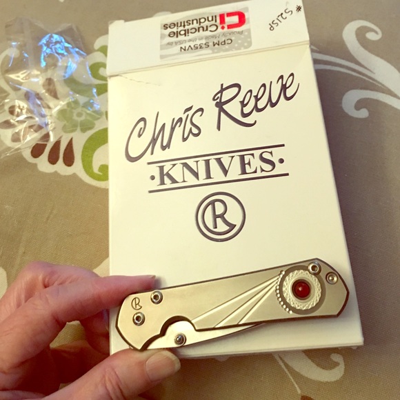 C. Reeve Small Sebenza21  Carnelian Inlay