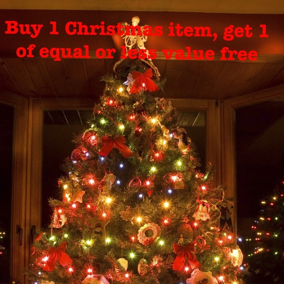 Buy 1 Christmas item, get 1 free