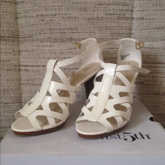 Black or White sandals! Worn 1x each