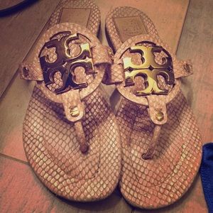 Tory burch spring dune Miller sandals