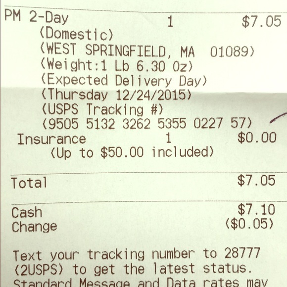 Your bras have been shipped😃