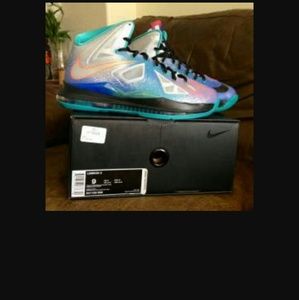 LeBron platinums 10s