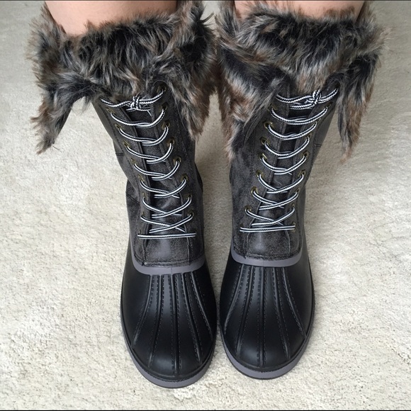 Furry Winter Boots