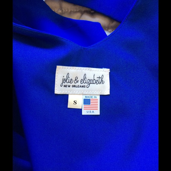 Beautiful blue dress by Jolie & Elizabeth - Picture 3 of 4