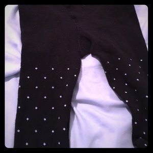 Polka dot tights