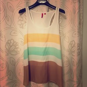 Multi color Loose Fit Tank from H&M