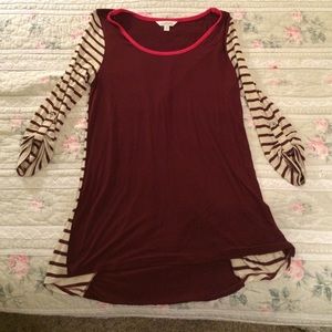 Super flowy type silk shirt!