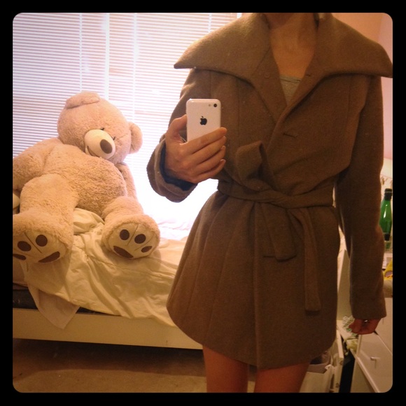 Warm and stylish wool coat from Calvin Klein