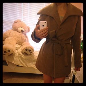 Warm and stylish wool coat from Calvin Klein