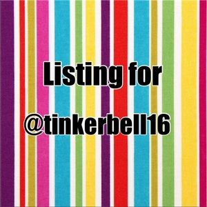 Listing for @tinkerbell16