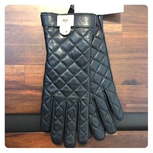 Michael Kors Leather Gloves
