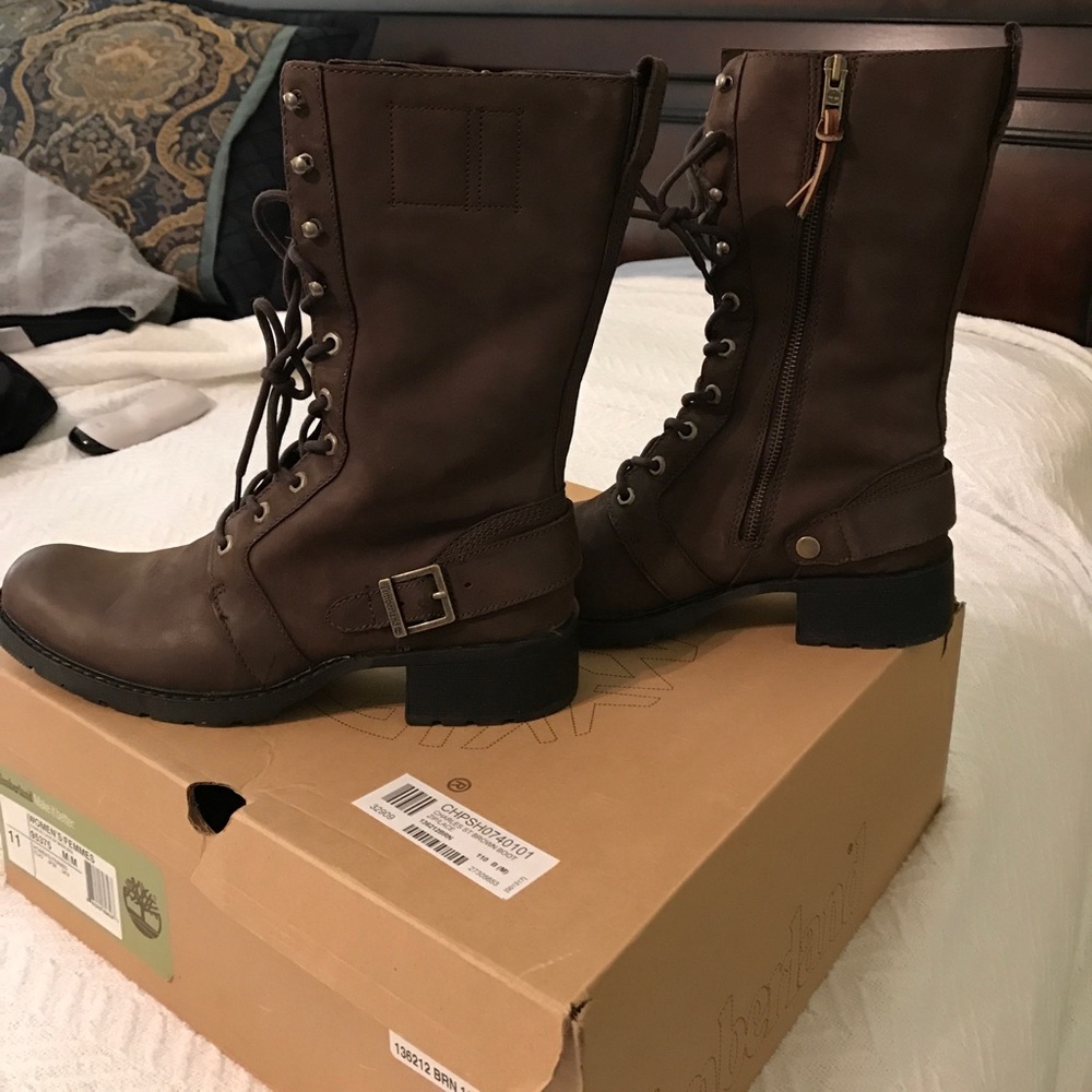 Timberland Charles St Brown Boot Zip/Lace