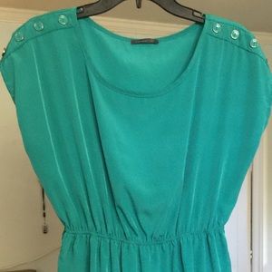 Teal/Aqua Soprano Dress Size Large
