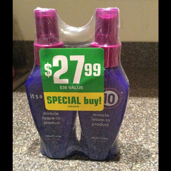 It's a 10 miracle leave-in product