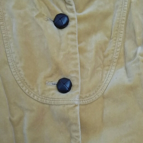 Gorgeous golden velvet j. crew blazer - Picture 2 of 4