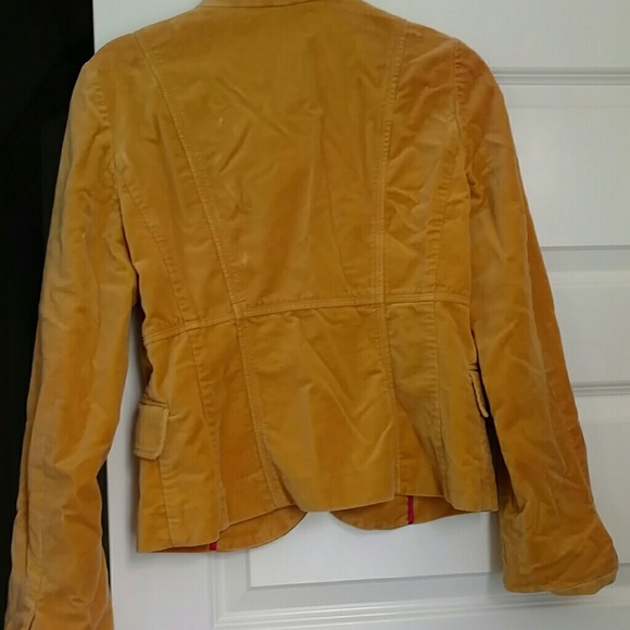 Gorgeous golden velvet j. crew blazer - Picture 4 of 4