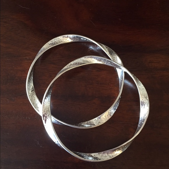 Silpada Silver Bangles
