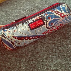 Vera Bradley makeup case/ pencil case