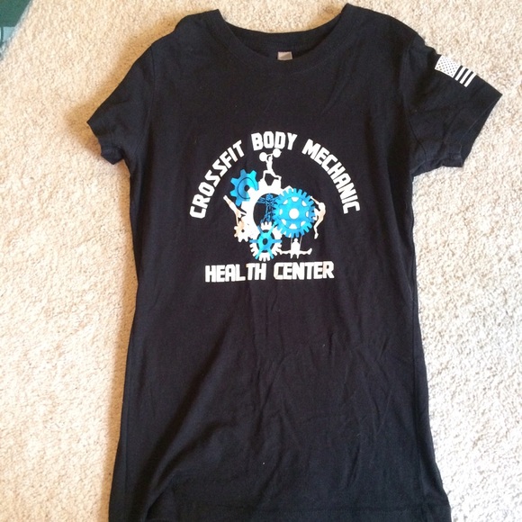 Black Crossfit tee shirt