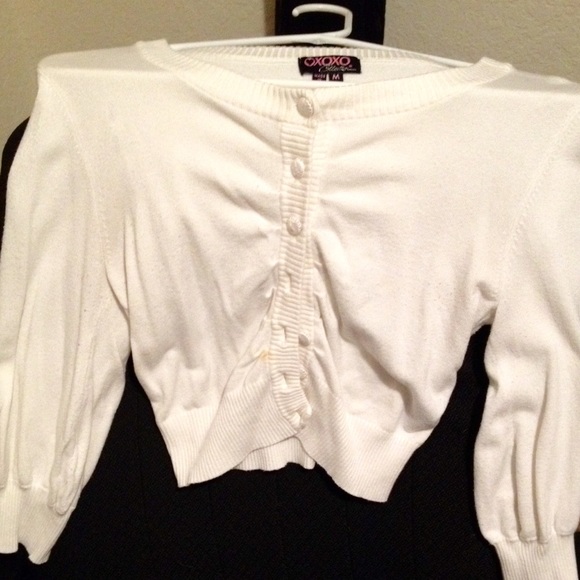 Cream cardigan