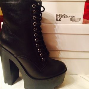 BRAND NEW! Steve Madden Globaal Leather Boot