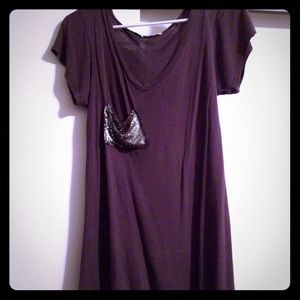 Lush oversized shirt with pocket