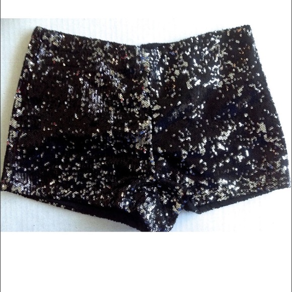 Forever 21 Sequin Shorts - Picture 3 of 4