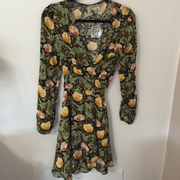 Ecote (Urban Outfitters) Wrap Dress