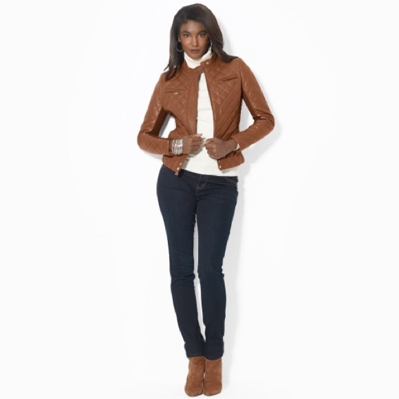 Ralph Lauren Jackets & Blazers - Ralph Lauren genuine leather Moto jacket