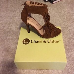 Sexy Fringe Heeled Sandals