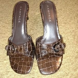 Rampage Croc Heels