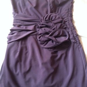 Medium Dark purple lush cocktail dress