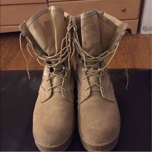 Army combat boots