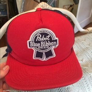 Pabst Blue Ribbon Flat Bill