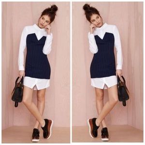 Layered Shirt Dress
