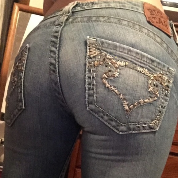 Big Star Bootcut Buckle Jeans