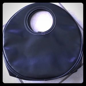 Black Fossil Circular purse