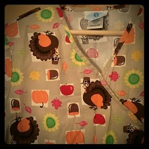 Turkey scrub top