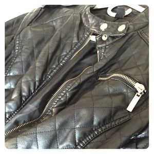 Faux Leather Jacket