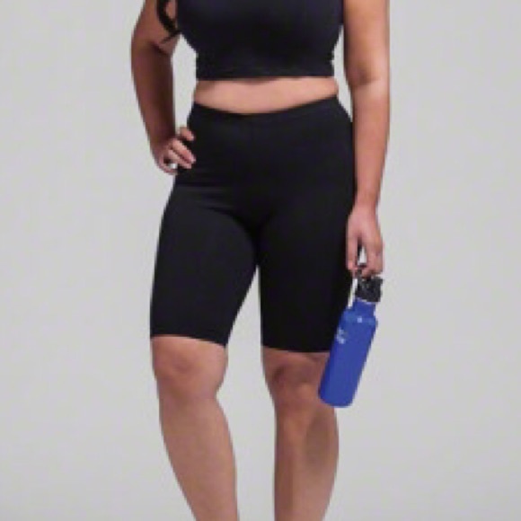 Black Exercise Shorts