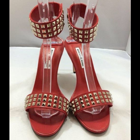 Manolo Blahnik Rocco Red Heel