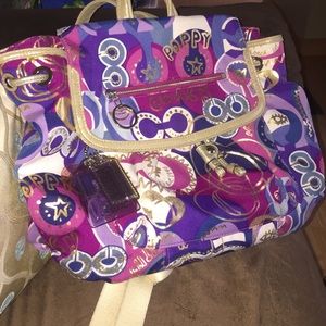 Coach poppy backpack