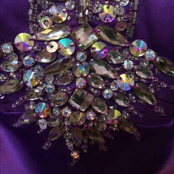 Floor length strapless prom/formal dress - Picture 2 of 2