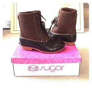 Sugar Bean Boots Size 8