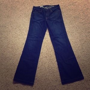 GAP long & lean jeans. Size 28/6r