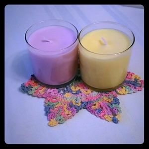 2 New 12 oz. SOY CANDLES! AMAZING DEAL!! :-)