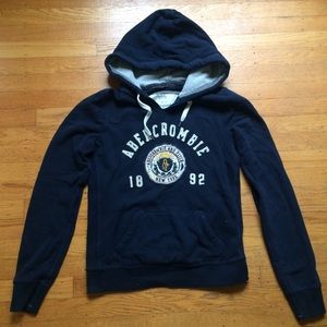 Distressed Logo Graphic Hoodie